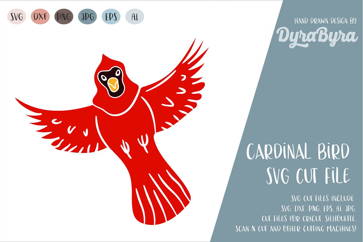 Cardinal Bird SVG / Birds SVG / Canada Forest Cut File example image 1