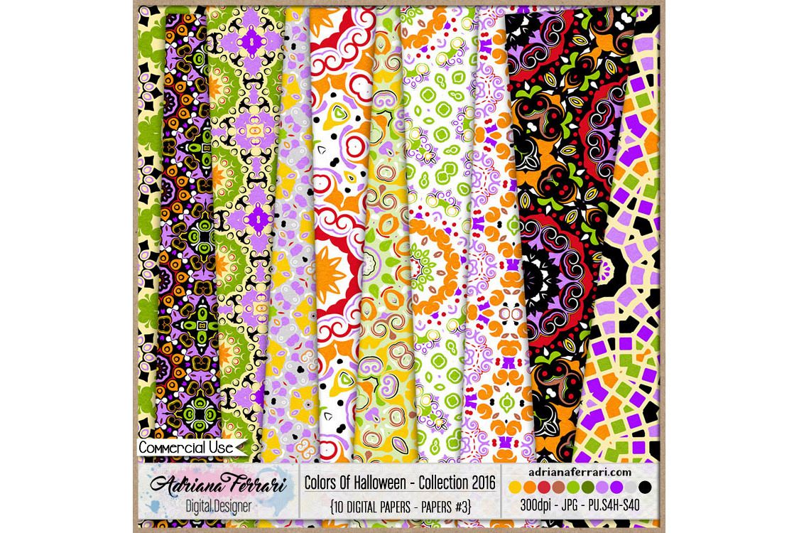 Colors Of Halloween - Collection 2016 - Paper 3 example image 1