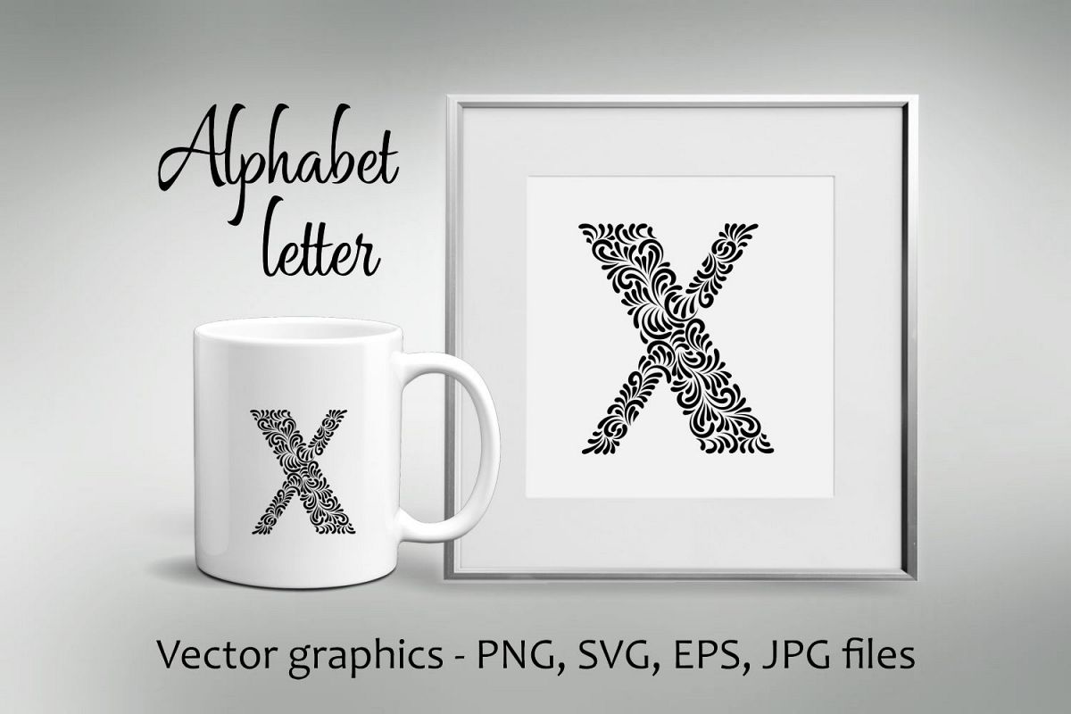 Alphabet Letter X example image 1