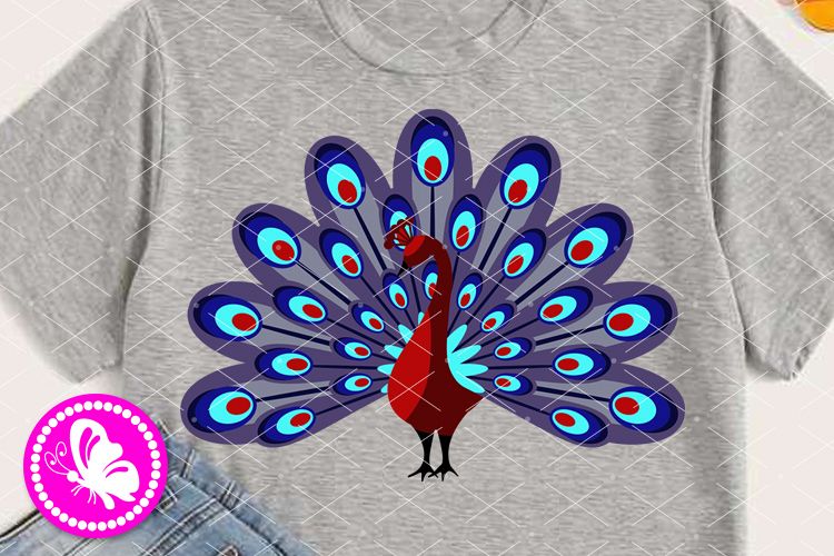 Download Peacock Clipart Feathers Svg Mandala Art T Shirt Design Eps