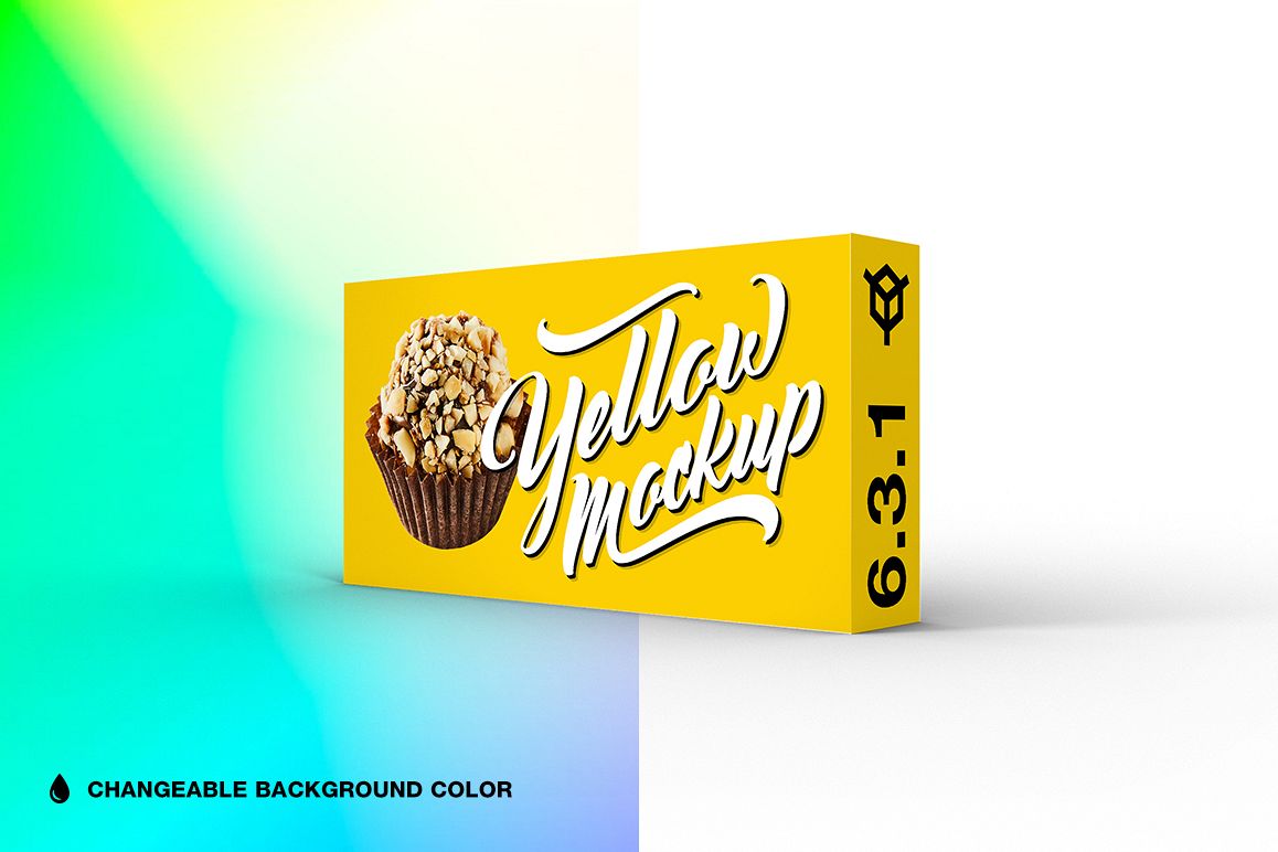 6.3.1 Simple 3D Box Mockup PSD example image 1