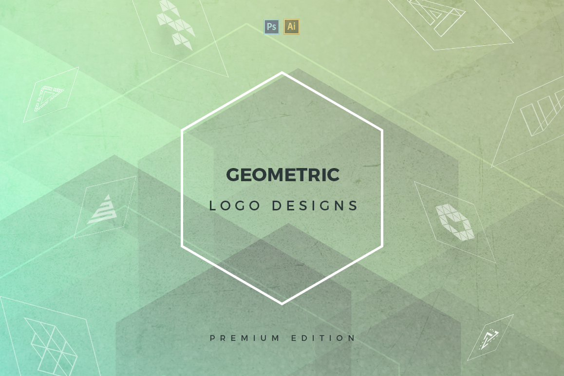 Geometric Logo Designs - Premium Edition example image 1