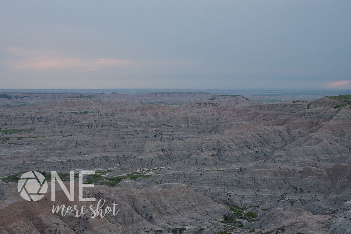Badlands National Park South Dakota Skyline Photo example image 1