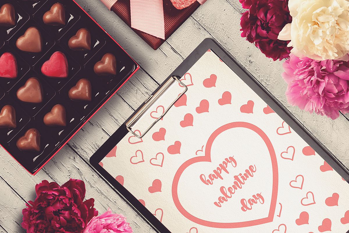 Valentine A4 Letter Mock-up #20 example image 1