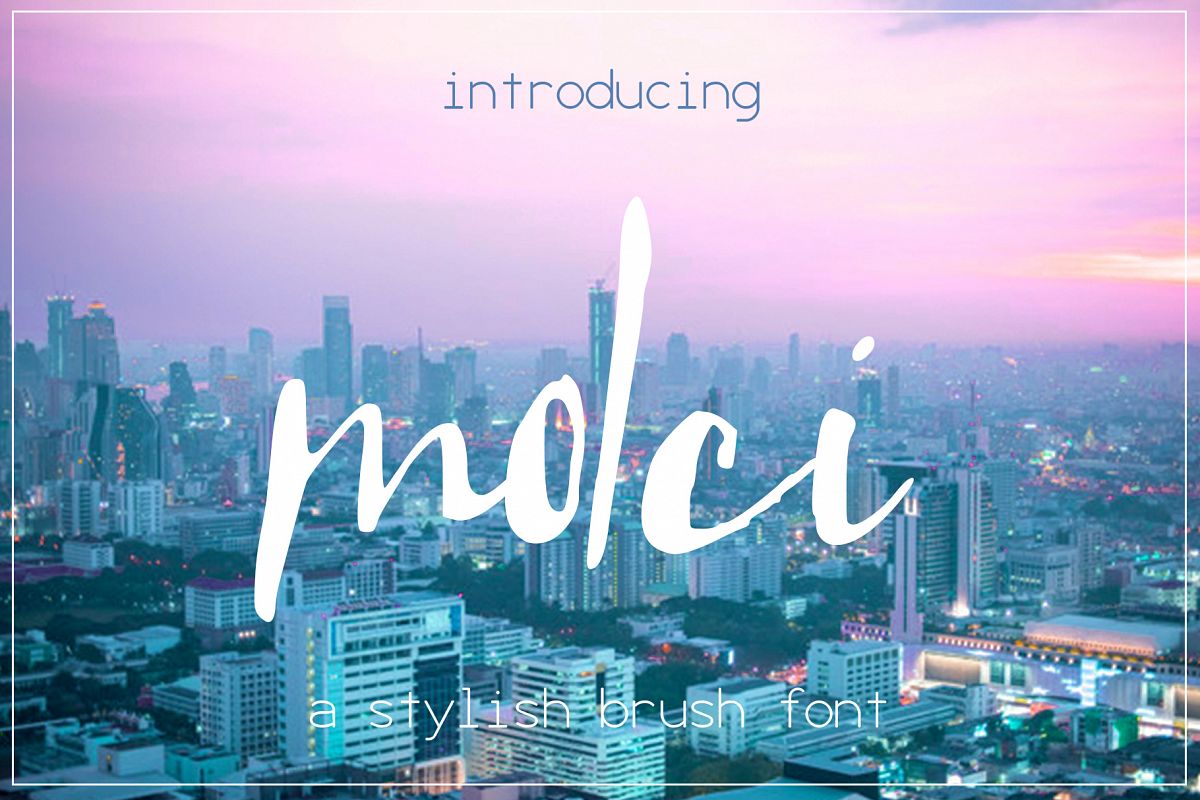 Molci Font example image 1