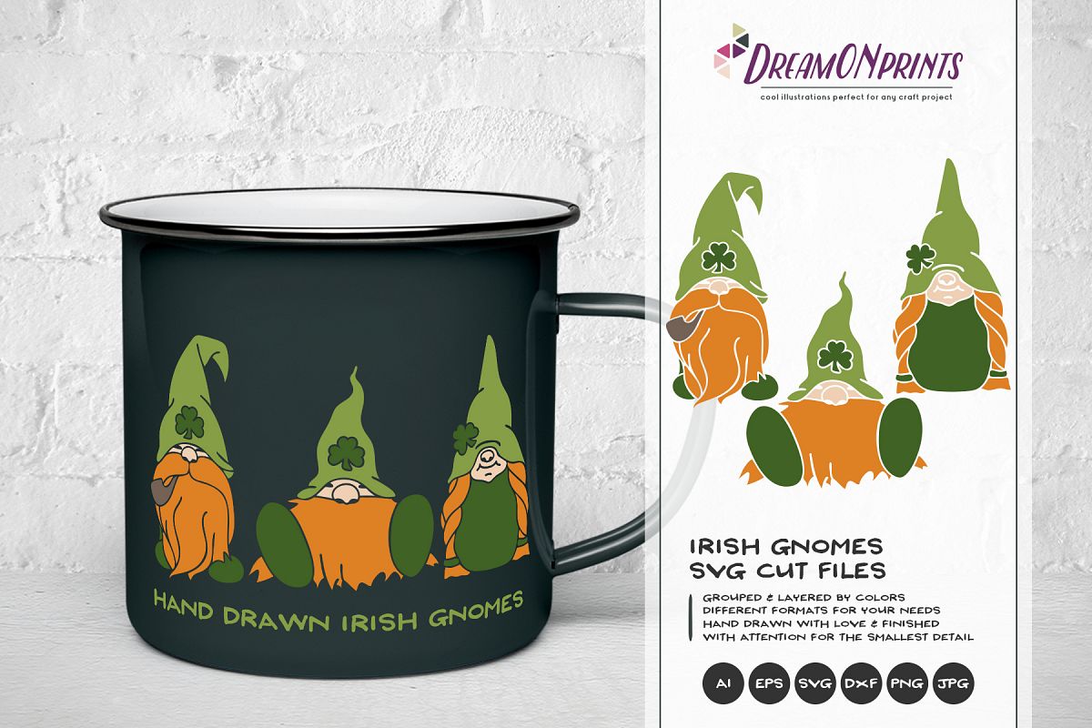 Download Irish Gnomes SVG - St Patrick's Day Svg
