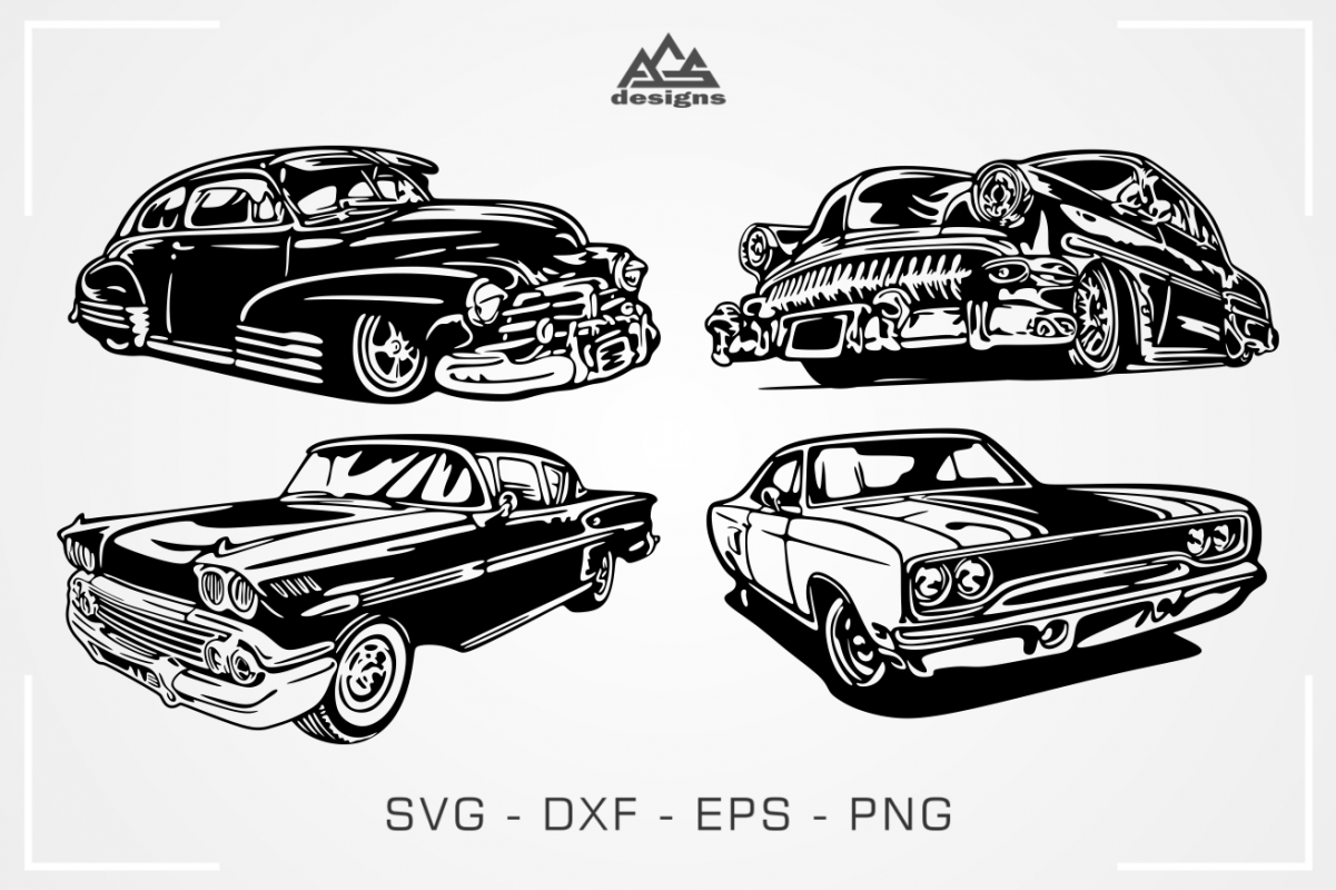 Download Classic Car Packs Svg Design (373123) | SVGs | Design Bundles