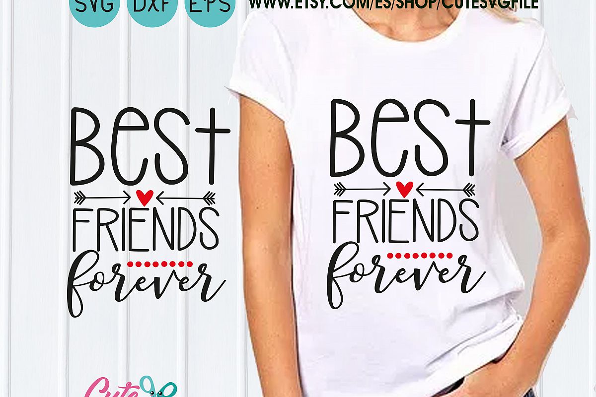 Best friends forever svg, Arrows svg, Happy Valentines Day ... for Silhouet...