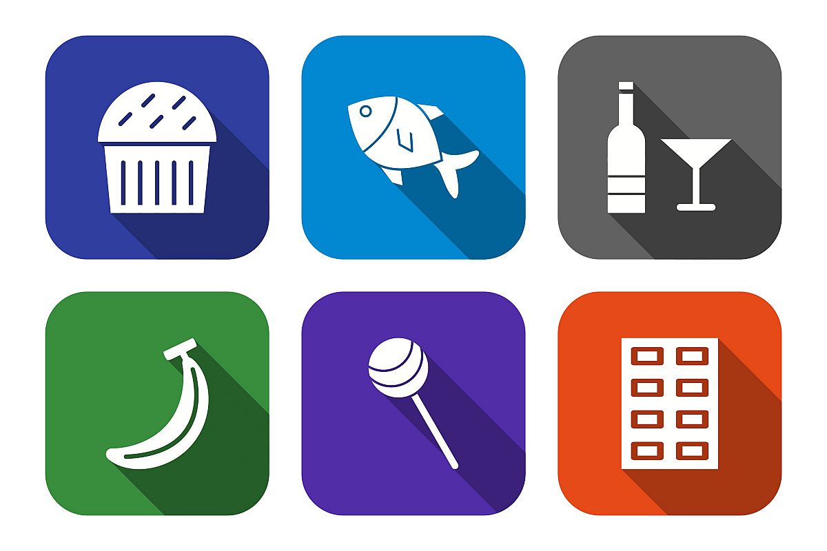 Set Of Food Icons example image 1