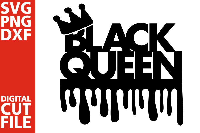 Download Black queen svg, Black Girl Magic, Dripping words, Afro ...