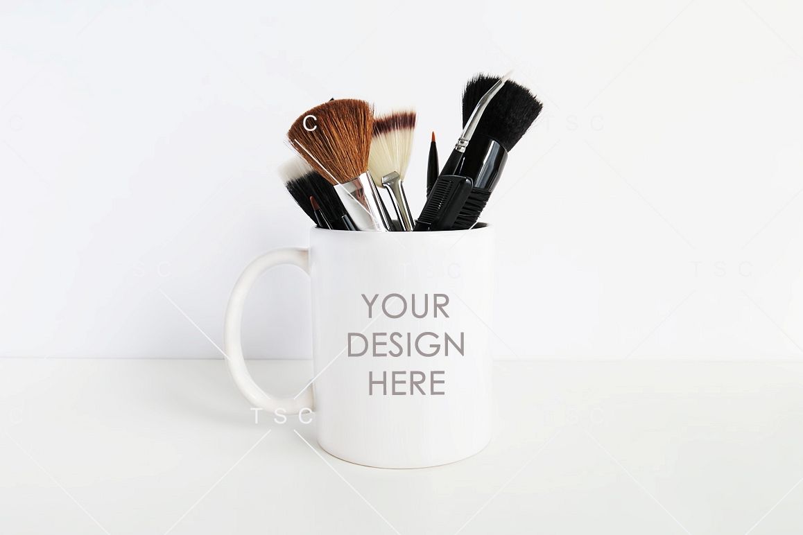White Mug Mockup example image 1