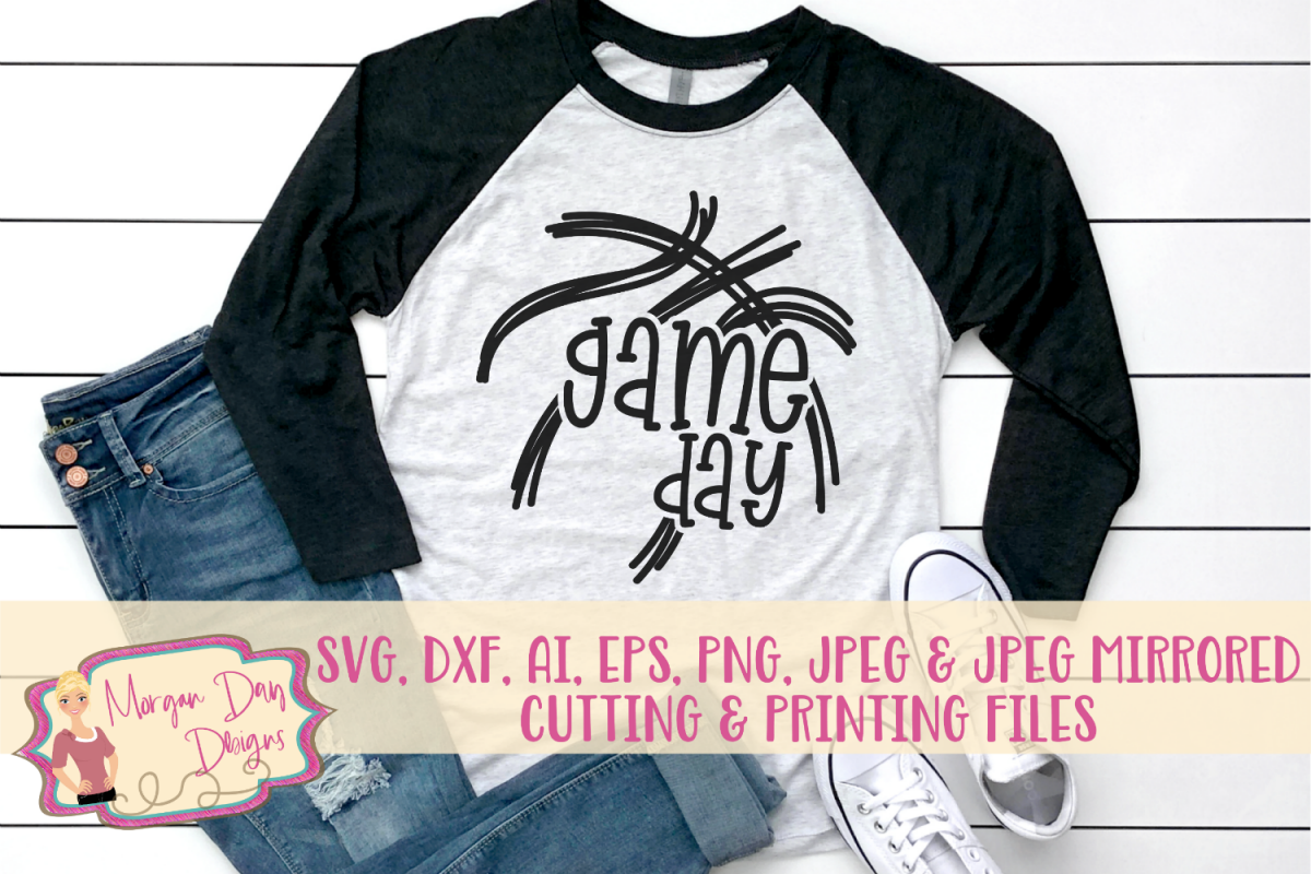 Game Day SVG, DXF, AI, EPS, PNG, JPEG example image 1
