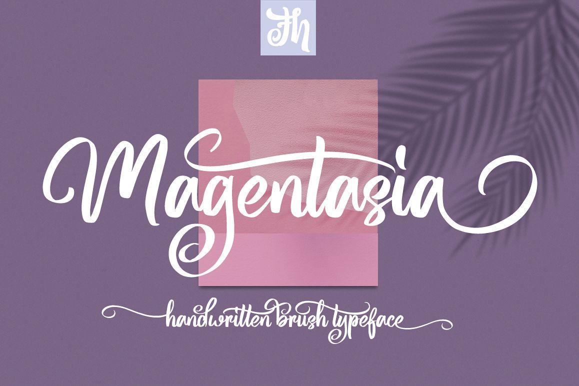 Magentasia - Handwritten Font example image 1