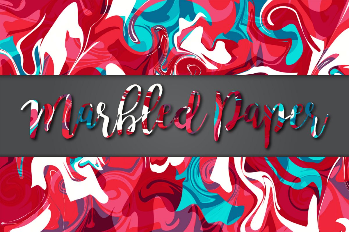 Marbled Paper No3 example image 1