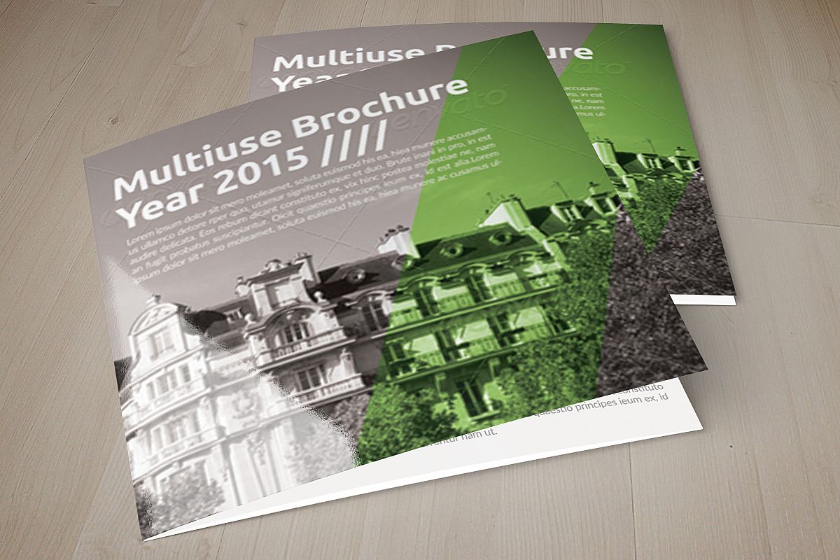 Business Tourist Square Trifold Brochure example image 1