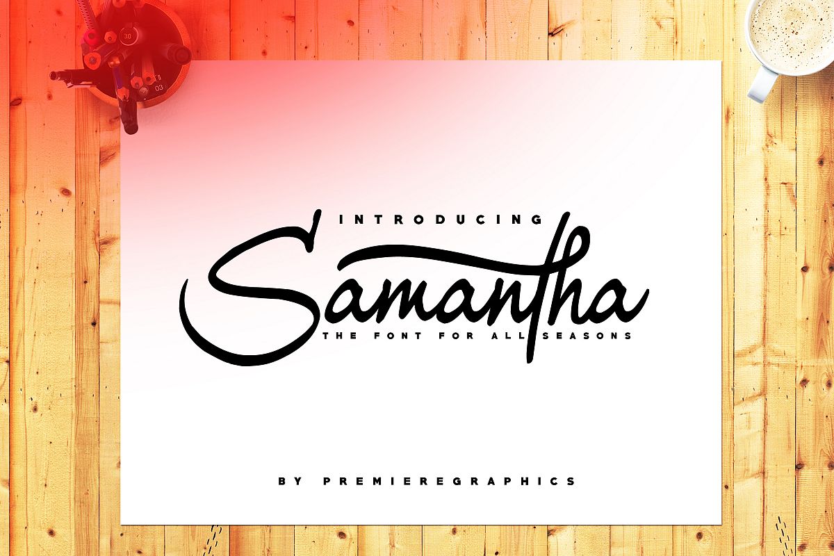 Samantha Font example image 1