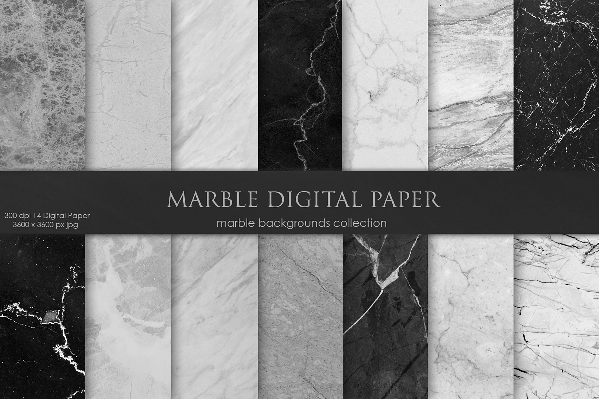 Marble Digital Paper example image 1