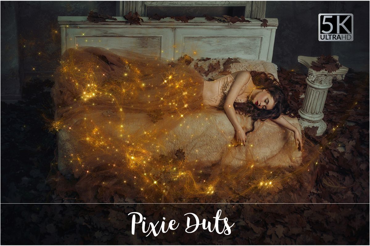 5K Pixie Dust Overlays example image 1