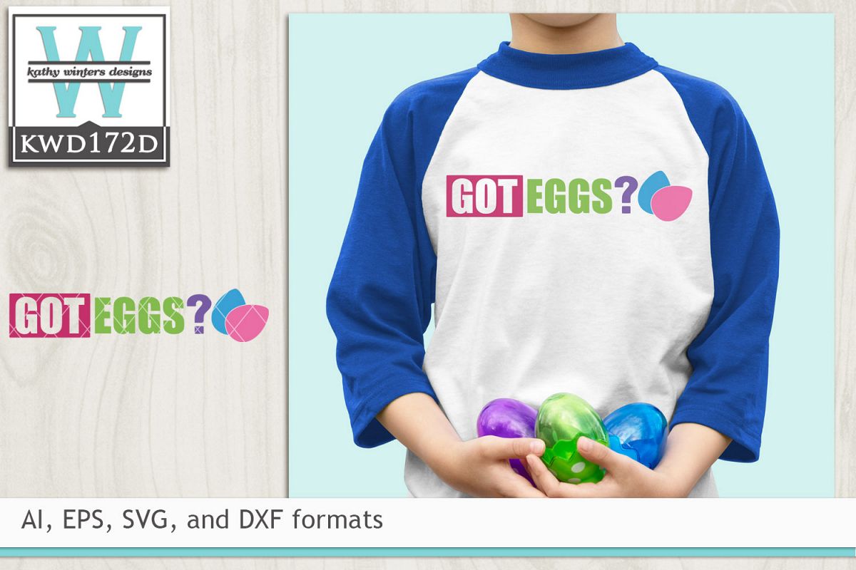 Easter SVG - Got Eggs example image 1