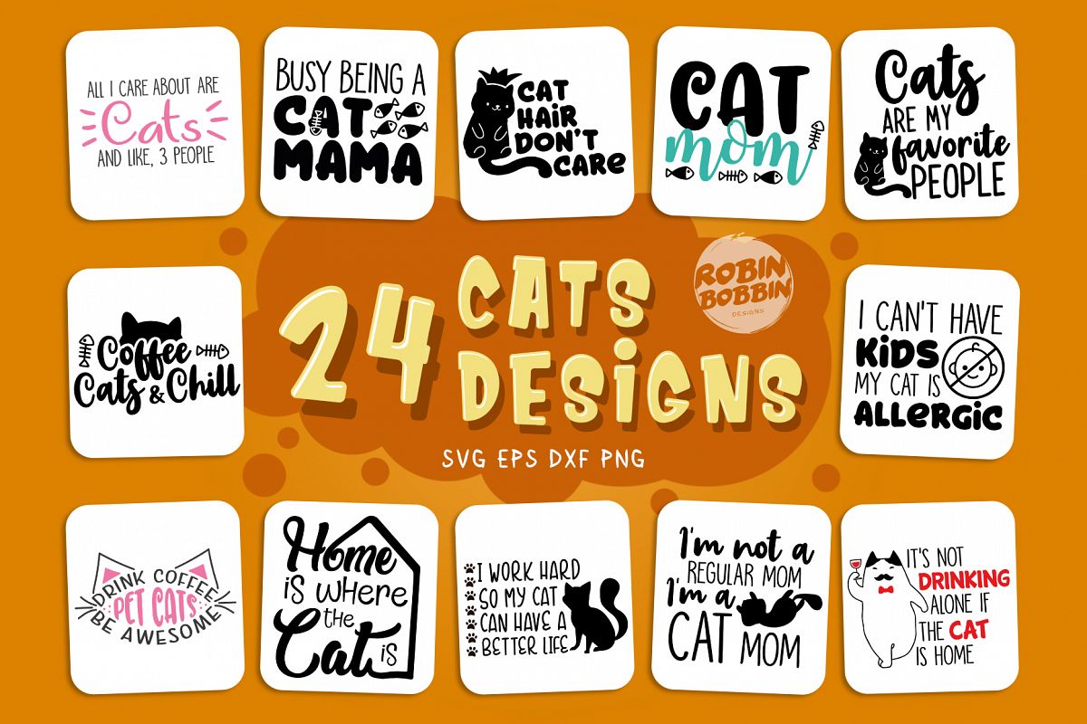 Cats SVG Bundle - Cat Quotes Bundle example image 1