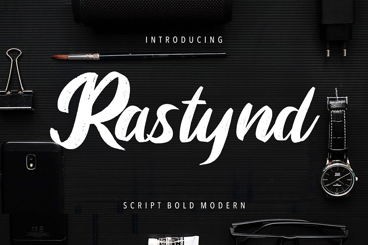 Rastynd Script Bold Modern example image 1