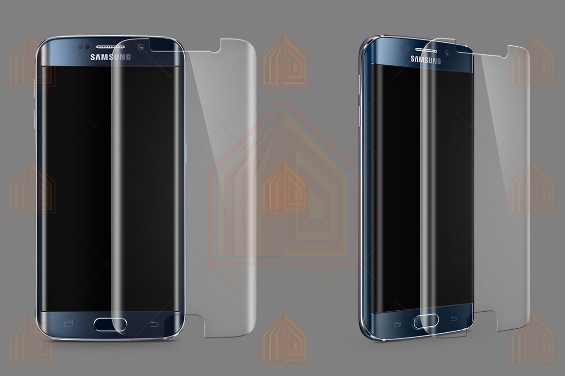 Samsung Galaxy S6 Edge Tempered Glass Template example image 1