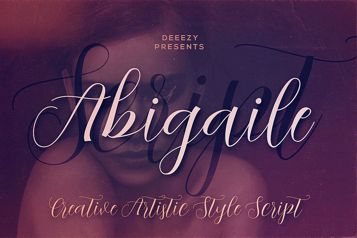 Abigaile Script Font example image 1