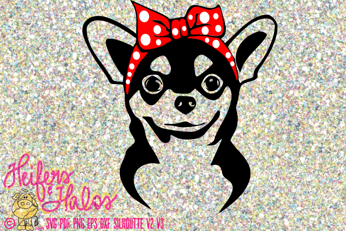 Chihuahua with Bandana Bow example image 1