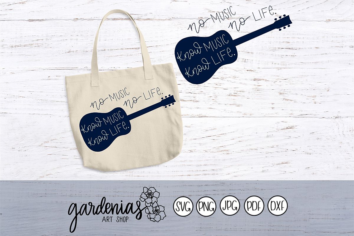 No Music No Life - Know Music Know Life - Guitar example image 1