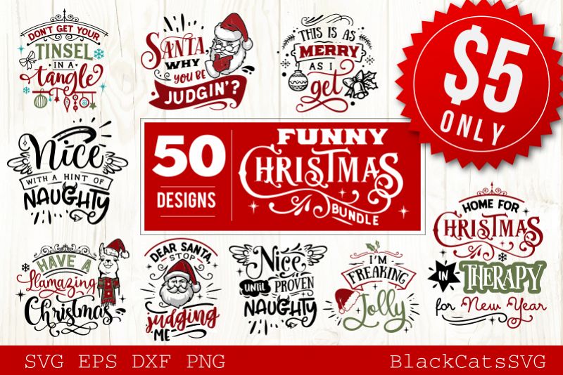 Download Christmas Svg Bundles Free - Layered SVG Cut File