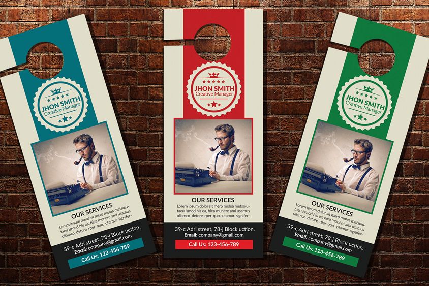Business Editor Door Hangers