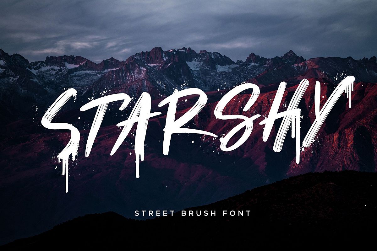 Starshy Street Brush example image 1