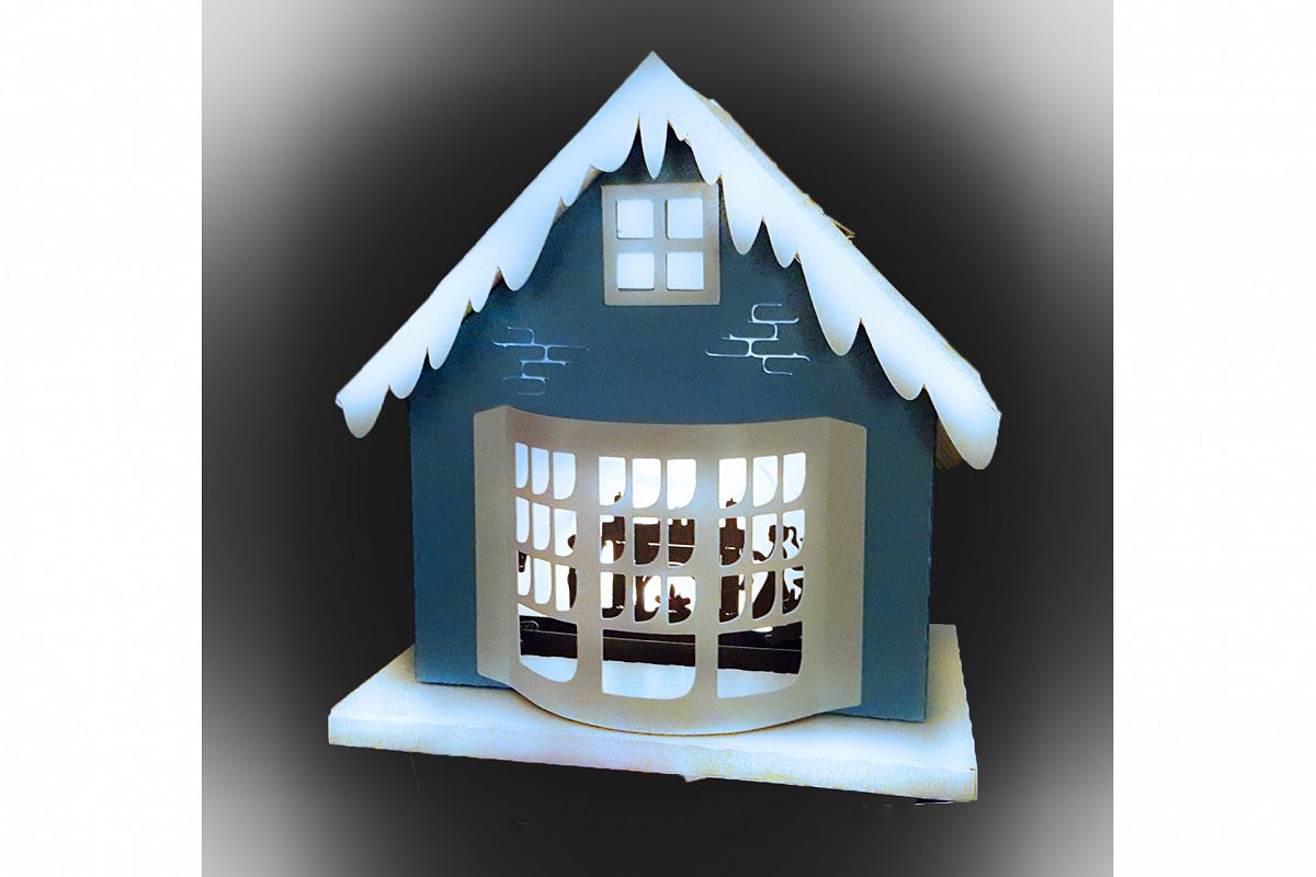 One more sleep Christmas house example image 1