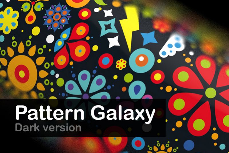Pattern Galaxy / Dark version example image 1