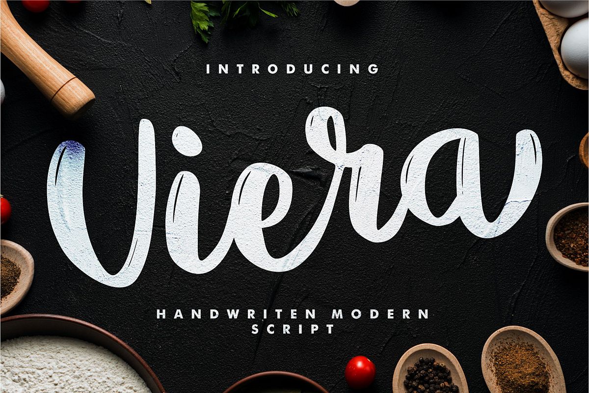 Viera - Handwritten Modern Script example image 1
