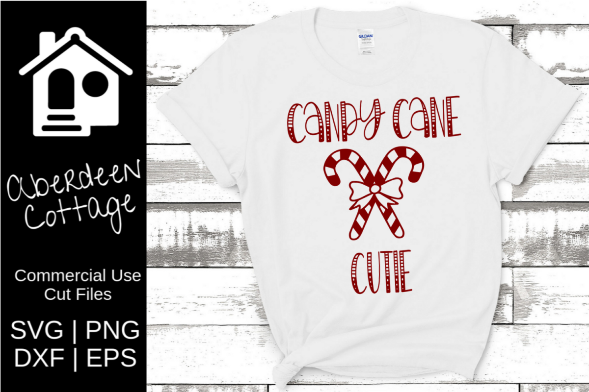 Candy Cane Cutie SVG example image 1