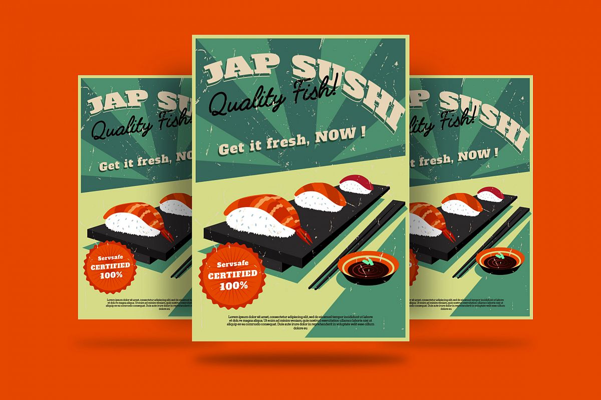 Sushi Flyer example image 1