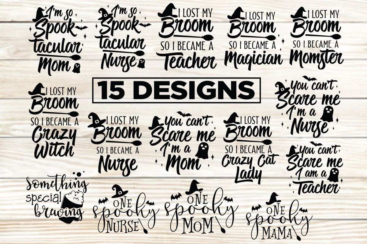 15 Halloween Designs 3 Halloween Printable example image 1