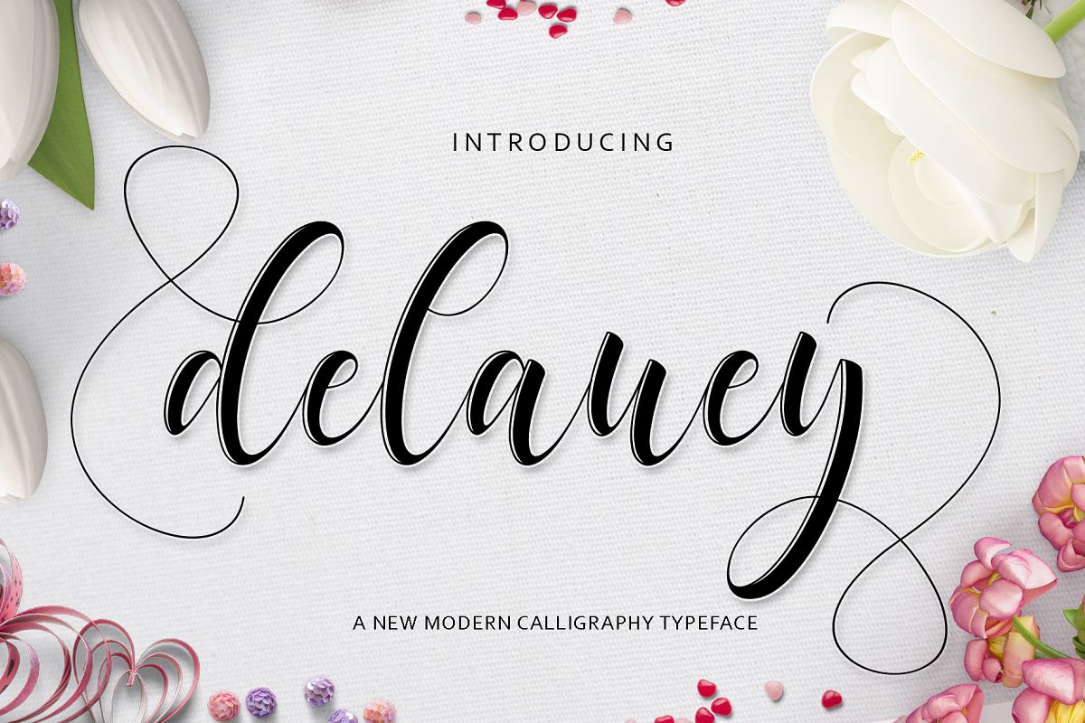 Delaney Script example image 1