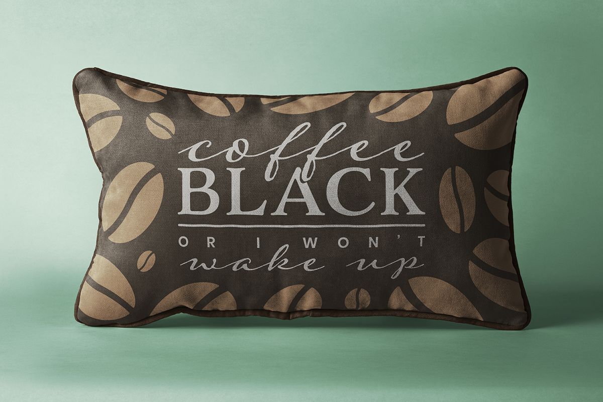 Coffee Black or I Wont Wake Up example image 1