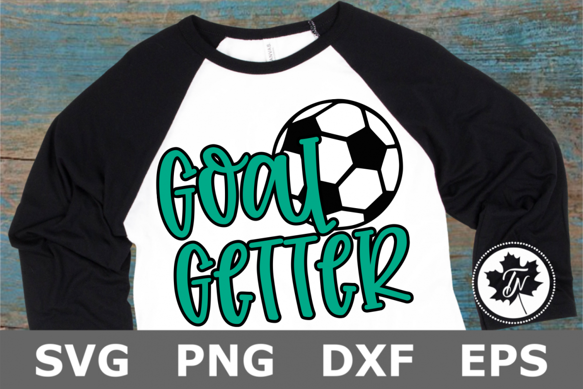 Soccer Goal Getter - A Sports SVG Cut File example image 1