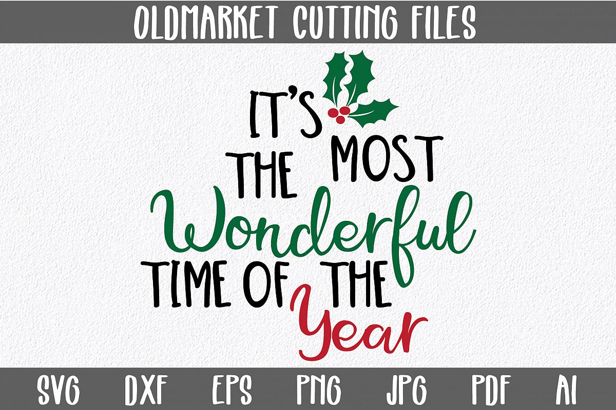 Its The Most Wonderful Time Of The Year SVG Cut File DXF 136303   9508761c7fc6dc9b7ab249924eb235fa Resize 