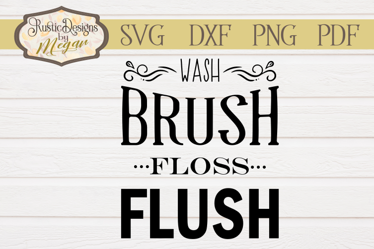 Bathroom Wash SVG cut file example image 1