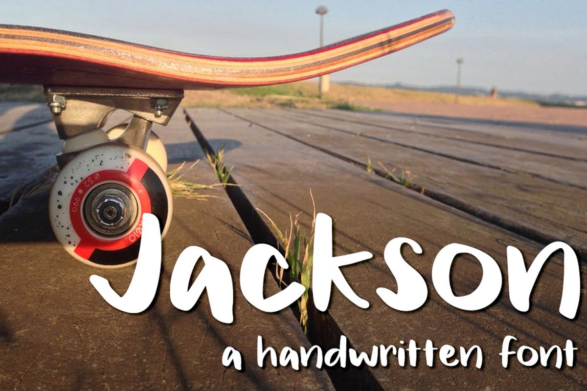Jackson Font example image 1