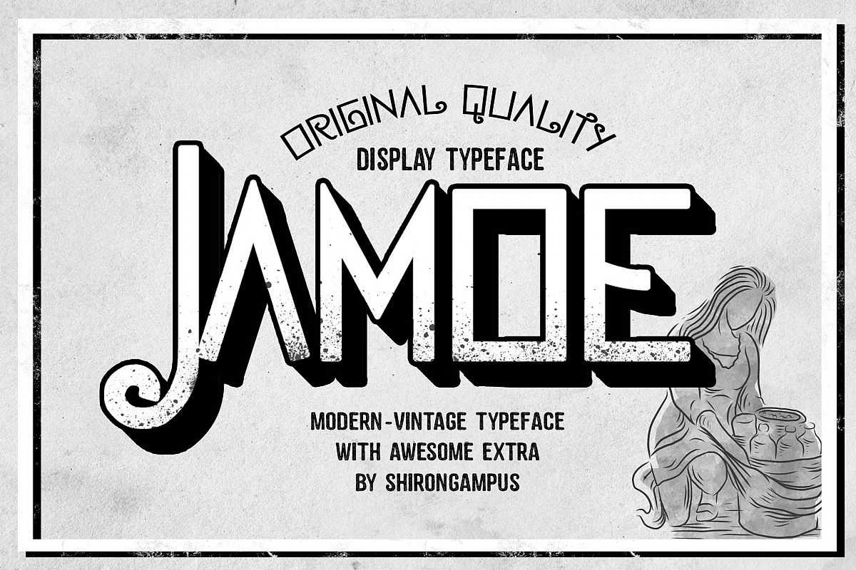 Jamoe Font example image 1