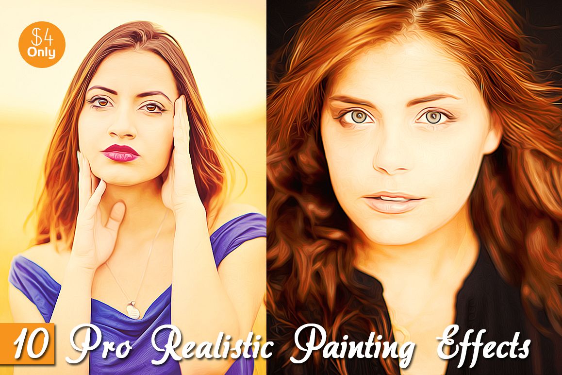 10 Pro Realistic Painting Effects example image 1
