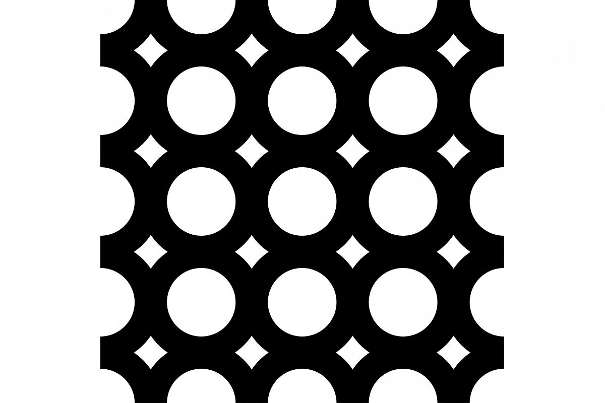 Seamless vector decorative background with rings. Print. Cloth design, wallpaper. example image 1