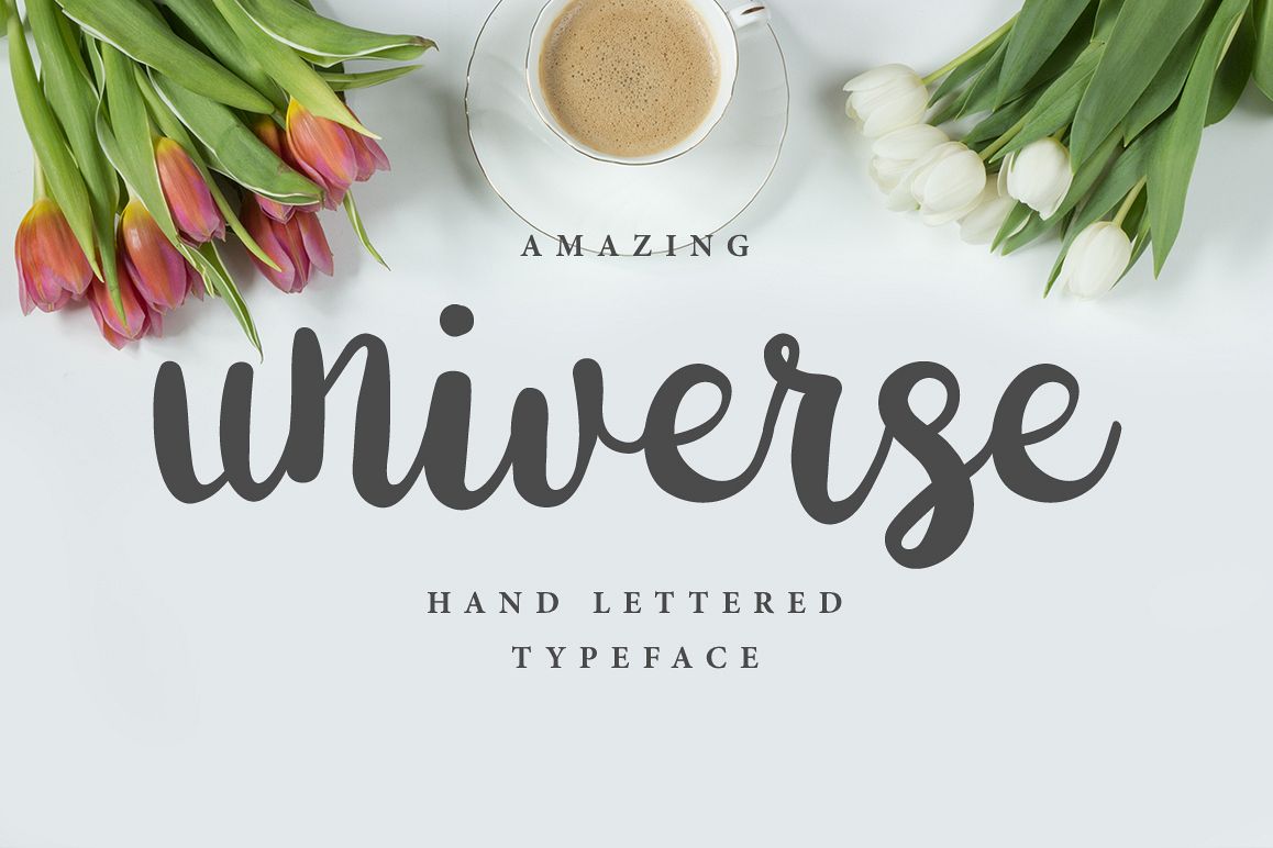 Universe Brush Font example image 1