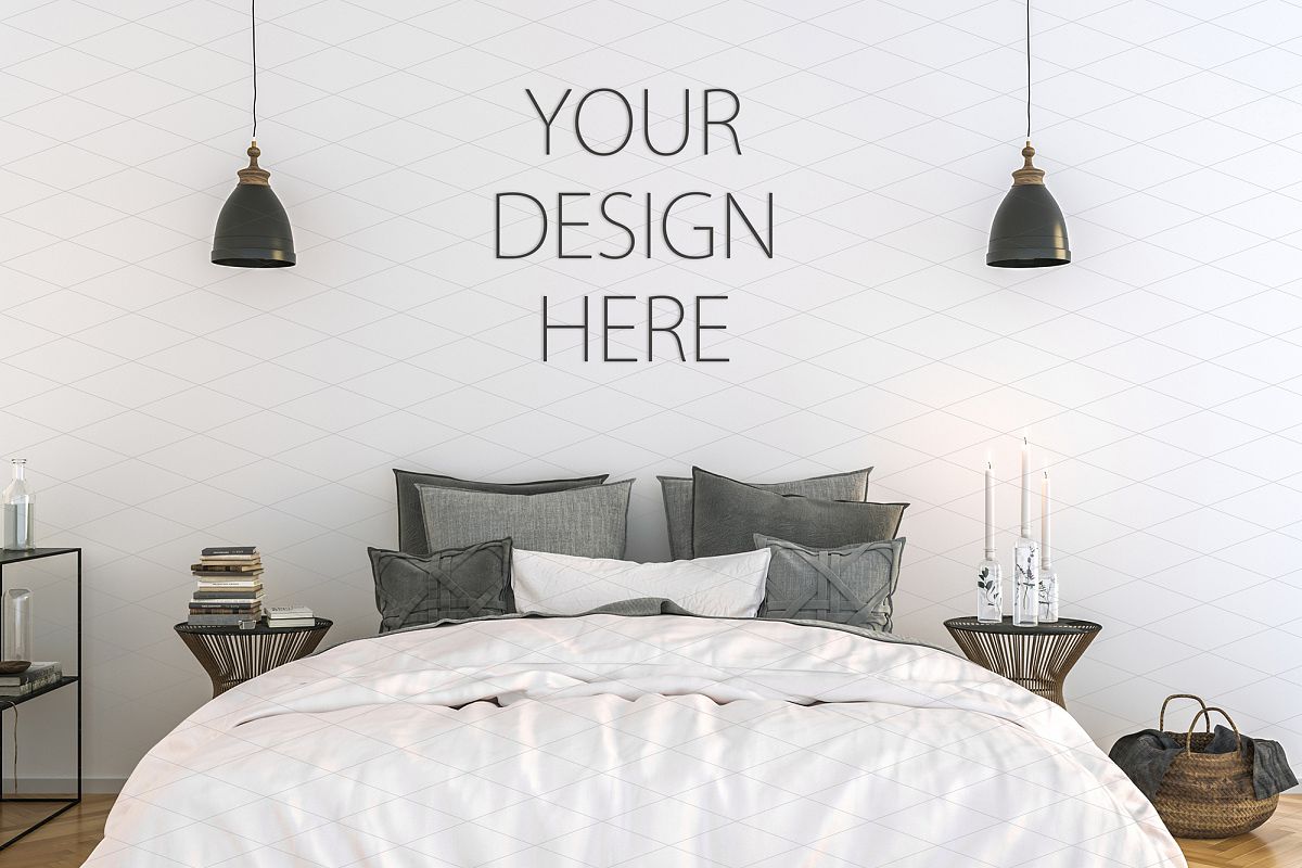 Interior mockup - artwork background - kitchen example image 1