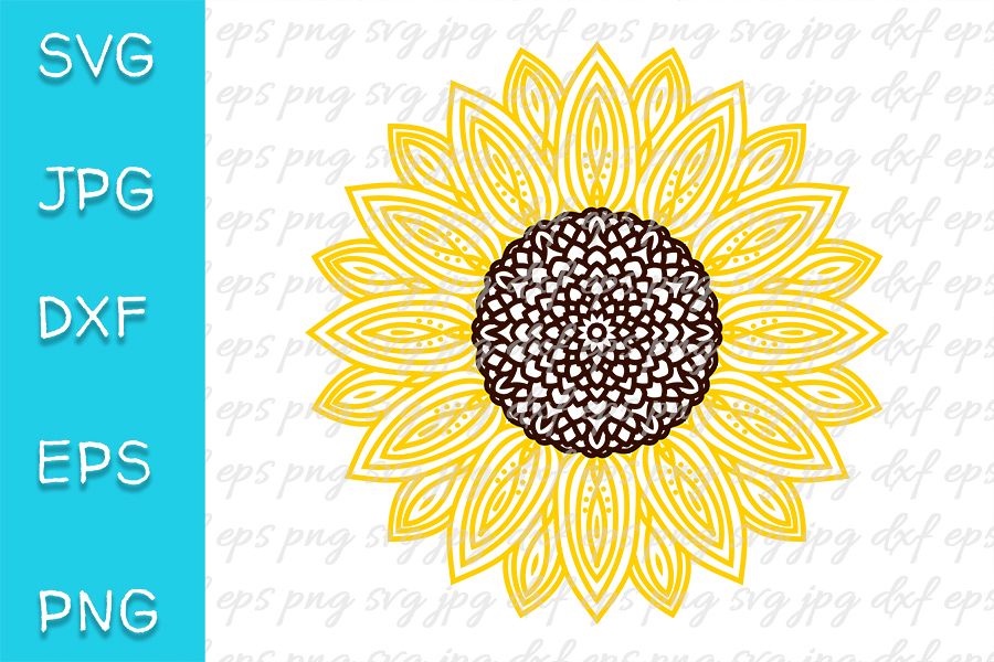 Free Free 99 Sunflower Mandala Svg Free SVG PNG EPS DXF File